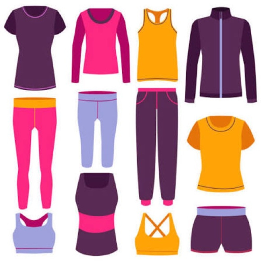 Black leggings and sports bra active bundle